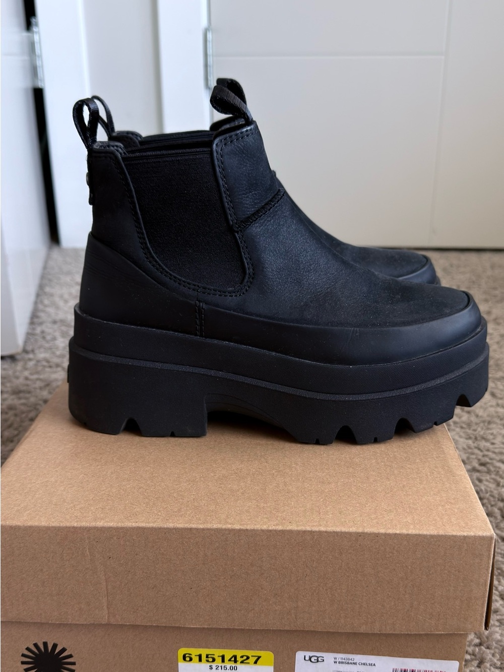 Ugg platform boots